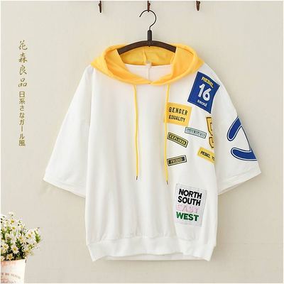 เสื้อยืดสไตล์ญี่ปุ่นน่ารัก *มีไซส์เดียว อกประมาณ100ซม.หรือ40นิ้ว