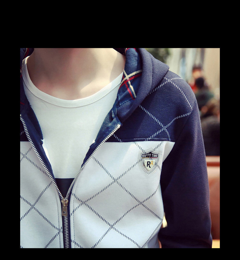 เสื้อคลุมผู้ชาย สไตล์เกาหลี ทรงสวย ผ้า cotton same pic L