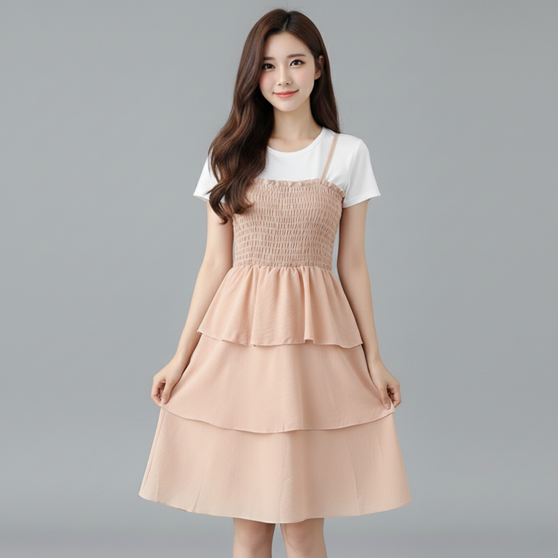 ðĪ Dress4621 āđāļāļĢāļŠāļĒāļēāļ§āļĢāļ°āļāļēāļĒāļāļąāđāļāļāļĩāļāļāļāļāļĢāļĩāļĄ+āđāļŠāļ·āđāļāļĒāļ·āļāļāļēāļ§ āļāļ§āļēāļĄāļĨāļ°āļĄāļļāļāļāļĩāđāđāļŠāđāđāļĨāđāļ§āļāļđāđāļāļ ðļ