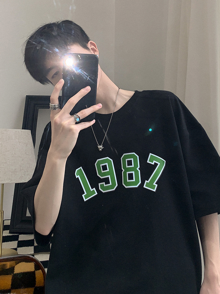 เสื้อยืดผู้ชายอ้วน S-5XL(อกเสื้อ39-51นิ้ว)