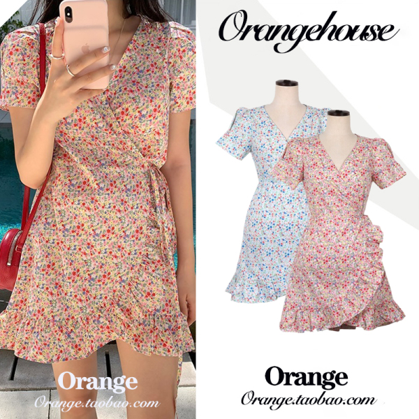 เดรสวัยรุ่นแฟชั่นหลากหลายสไตล์ เดรสแฟชั่นสไตล์เกาหลีน่ารักๆ BY Orange House Korean