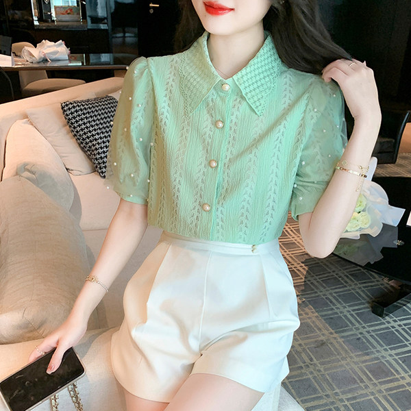 เสื้อเชิ้ตแขนยาววัยรุ่น ลายสวยๆ แบรนด์ YIL AN