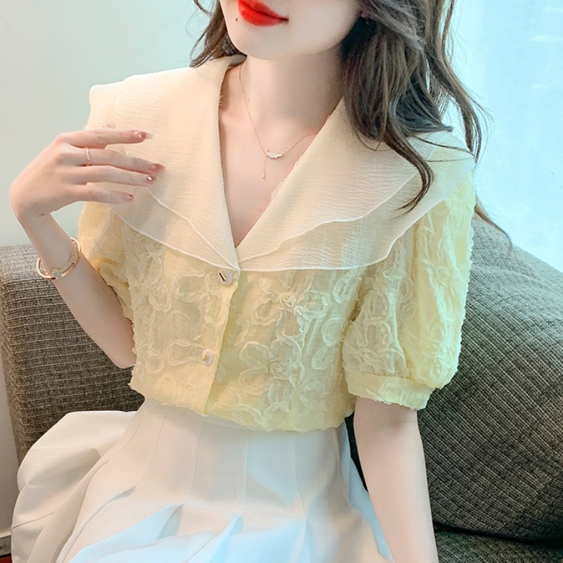 เสื้อเชิ้ตผู้หญิงแขนยาว เสื้อเชิ้ตผู้หญิงใส่ทํางาน 390 บาทต่อชิ้น ฟรีค่าจัดส่ง
