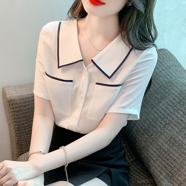 เสื้อชีฟองเกาหลี เสื้อชีฟองสวยๆ