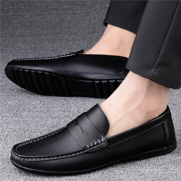 รองเท้าหนังผู้ชาย มีไซส์39-44 รองเท้าโลฟเฟอร์ชาย Slip-On Shoes