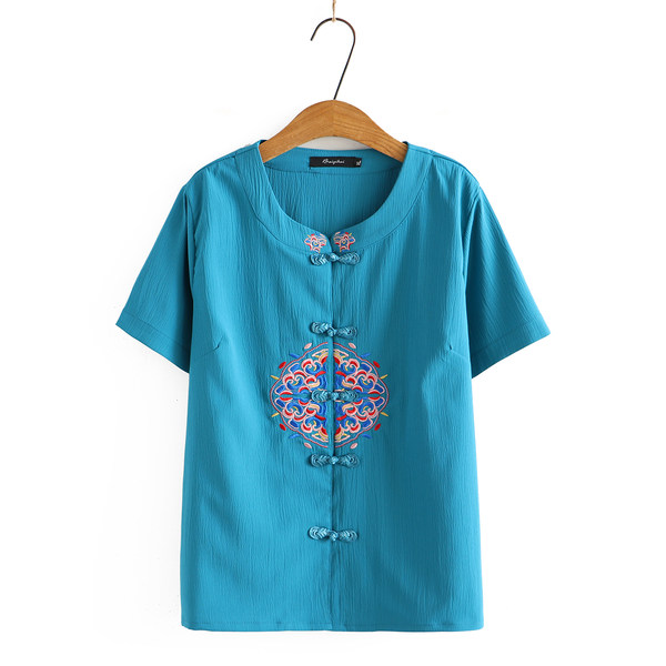 เสื้อลินินสไตล์ผู้ใหญ่ เสื้อคุณแม่ เสื้อผู้ใหญ่ แบรนด์ LININ