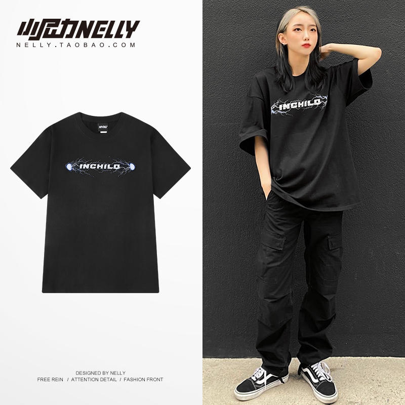 เสื้อยืดคอกลม ผู้ชาย เสื้อยืดผู้ชายเกาหลี เสื้อยืดเกาหลี แบรนด์ NELLY