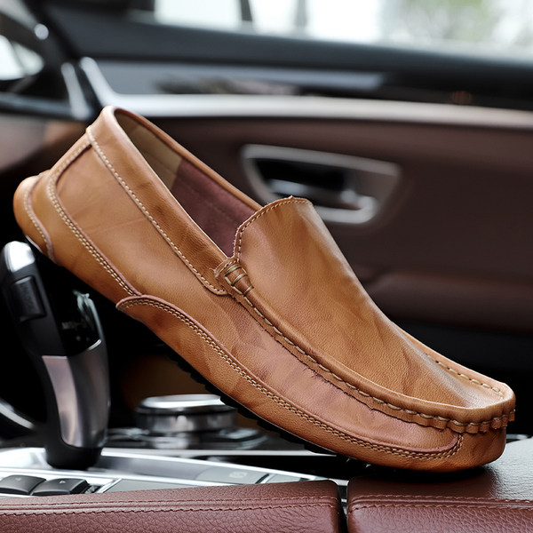 รองเท้าหนังผู้ชาย มีไซส์39-44 รองเท้าโลฟเฟอร์ชาย Slip-On Shoes