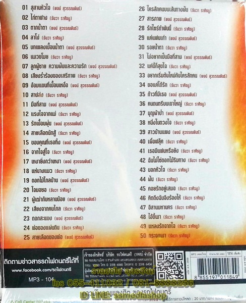 MP3 เพลงรักนักสู้ พจน์ สุวรรณพันธ์+ธันวา ราศีธนู