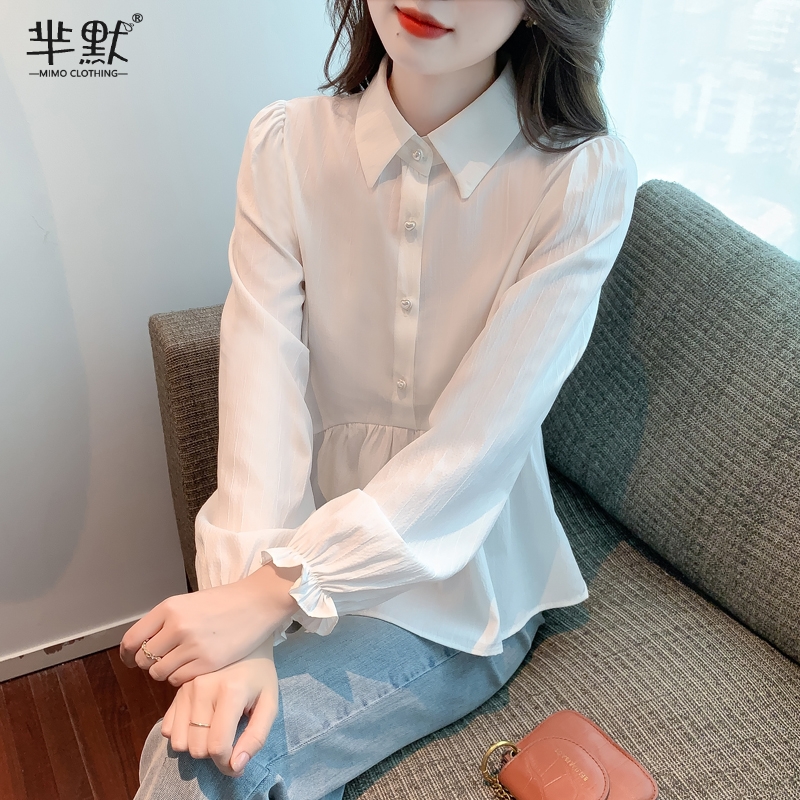 เสื้อลูกไม้ เสื้อเชิ้ตแขนยาว