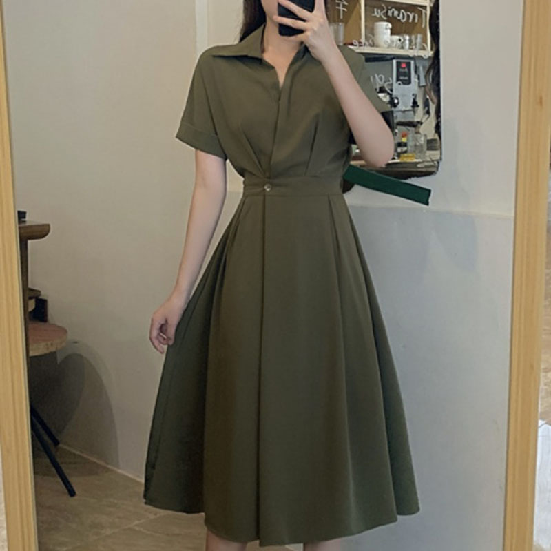 เดรสวัยรุ่น-เดรสคนอ้วนวัยรุ่น L-4XL(อก38-46 นิ้ว)