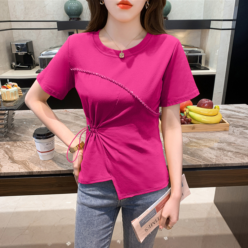 เสื้อผ้าวัยรุ่นเกาหลี เสื้อยืดวัยรุ่นผู้หญิง มีขนาด S M L XL
