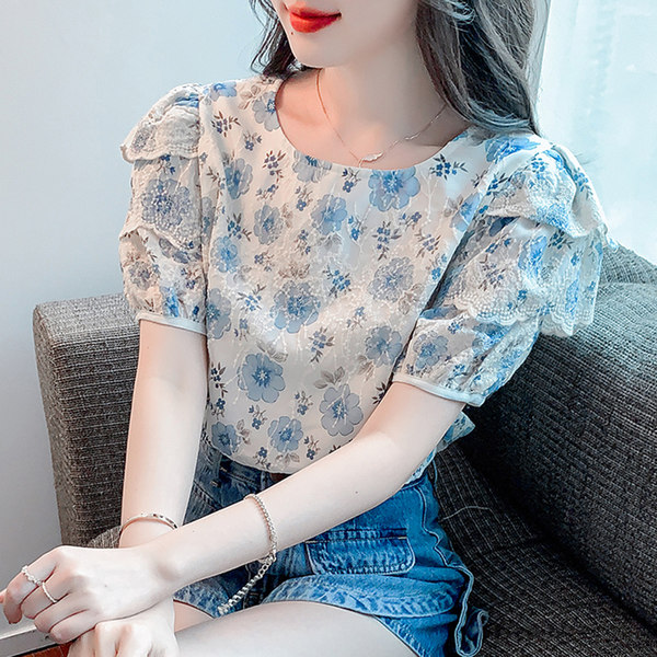 เสื้อชีฟองเกาหลี เสื้อชีฟองสวยๆ