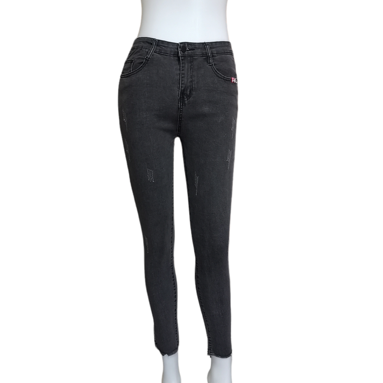 Jeans326 กางเกงยีนส์ขายาวทรงเดฟสีดำ ผ้ายีนส์แท้ยีนส์ฟอกยืดนิ่ม แฟชั่นนำเข้าเกรดพรีเมียม ผ้านุ่มน่าใส่ทรงสวยงานดี แมทช์กับอะไรก็เข้า
