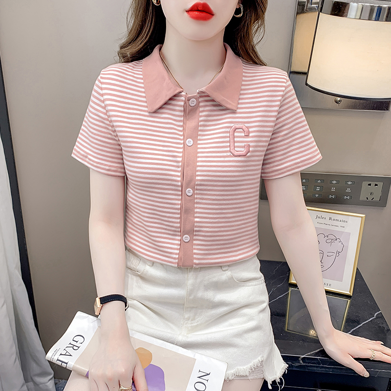 เสื้อผ้าวัยรุ่นเกาหลี เสื้อยืดวัยรุ่นผู้หญิง มีขนาด S M L XL