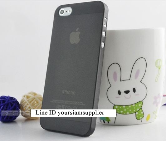 ซื้อ 1 แถม 1 Case ใส่ Iphone 5 5s แบบใส สีดำ