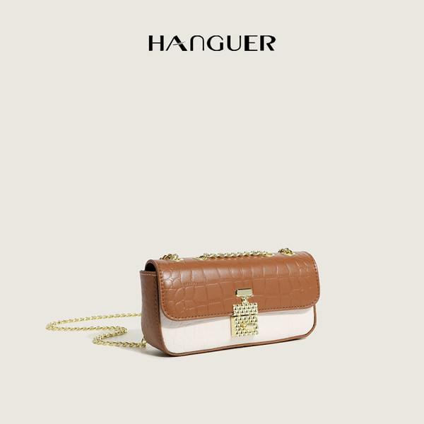 กระเป๋าสะพายข้างผู้หญิง กระเป๋าสะพายสไตล์เกาหลี By HANGUER&CK