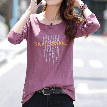 เสื้อยืดแขนยาวแฟชั่น เสื้อยืด T-shirt แขนยาว
