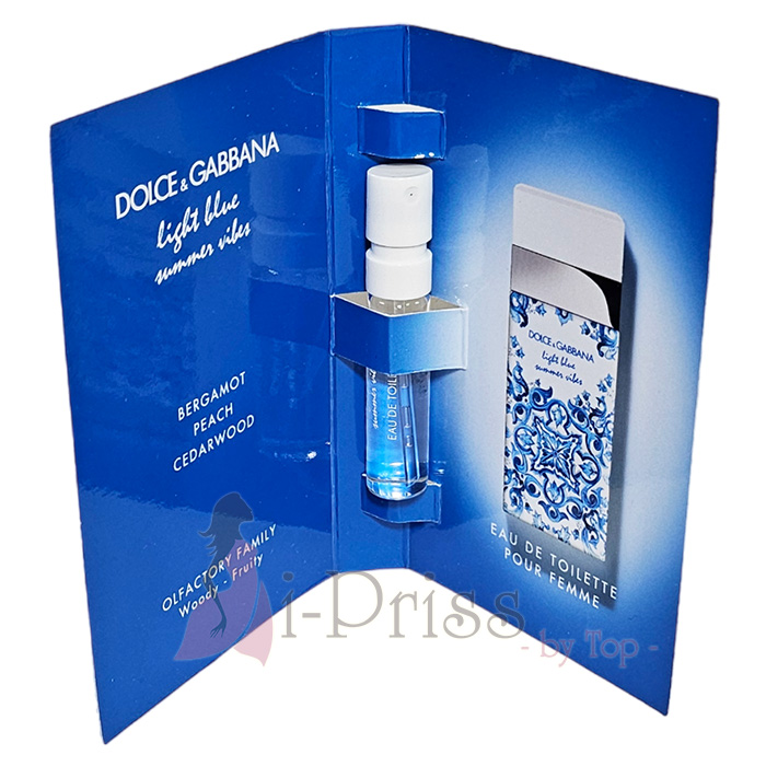 DOLCE & GABBANA Light Blue Summer Vibes EDT 1.5 ml.