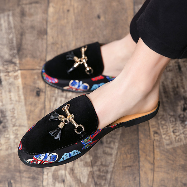 รองเท้าหนังผู้ชาย มีไซส์39-44 รองเท้าโลฟเฟอร์ชาย Slip-On Shoes