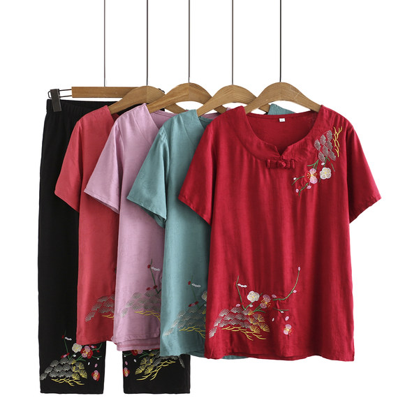 เสื้อลินินสไตล์ผู้ใหญ่ เสื้อคุณแม่ เสื้อผู้ใหญ่ แบรนด์ LININ
