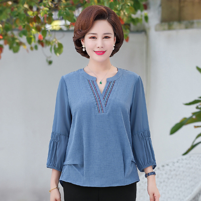 เสื้อคุณแม่สูงวัย สไตล์สาวสูงวัย เสื้อผ้าสำหรับวัยกลางคน สวยหรูสมวัยคุณนายมาก