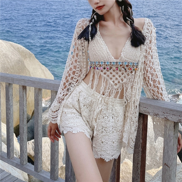 ชุดว่ายน้ำผู้หญิง ชุดว่ายน้ำน่ารัก Bikini ชุดไปทะเล