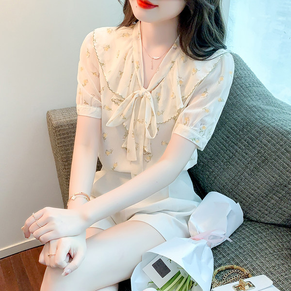 เสื้อชีฟองเกาหลี เสื้อชีฟองสวยๆ