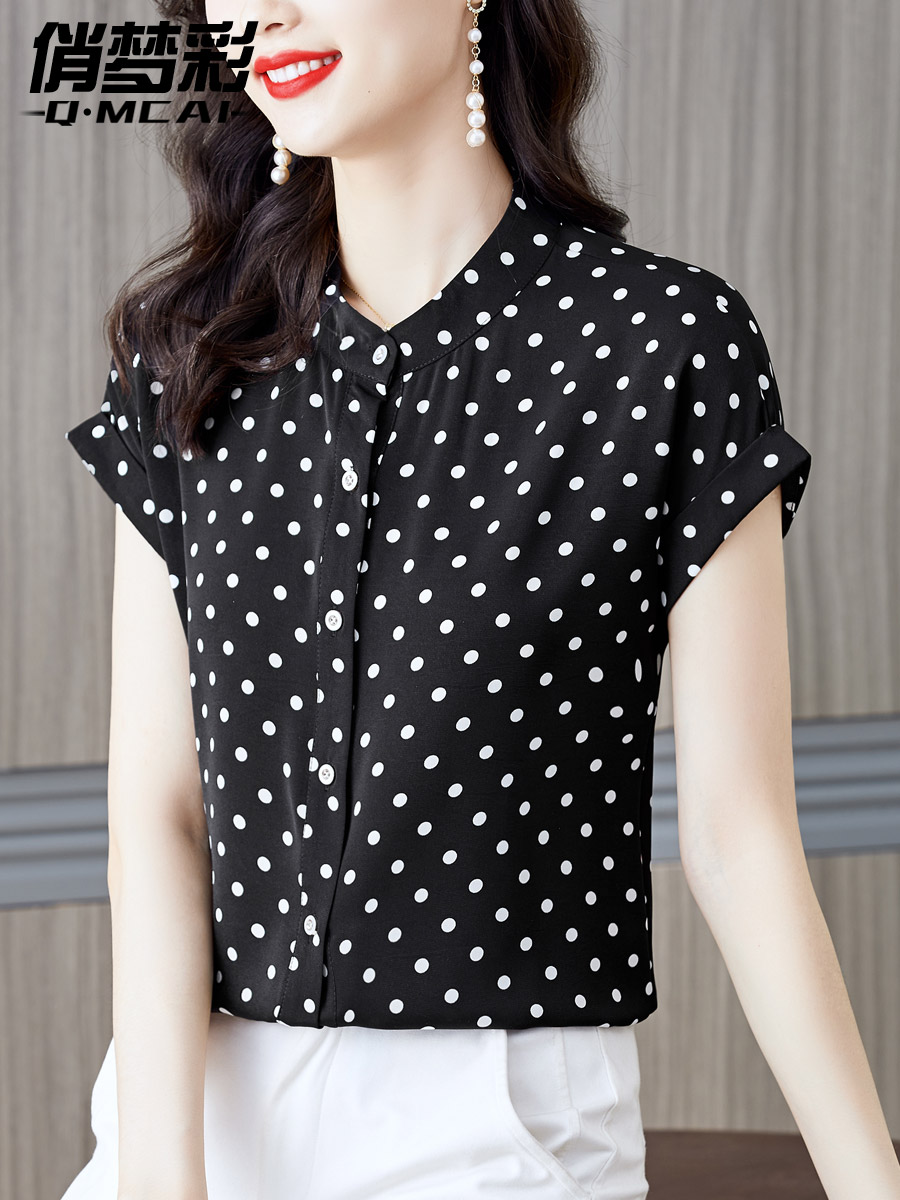 เสื้อชีฟอง เสื้อแฟชั่นสุภาพสตรีวัยผู้ใหญ่ มีไซต์ อก34นิ้ว-43นิ้ว