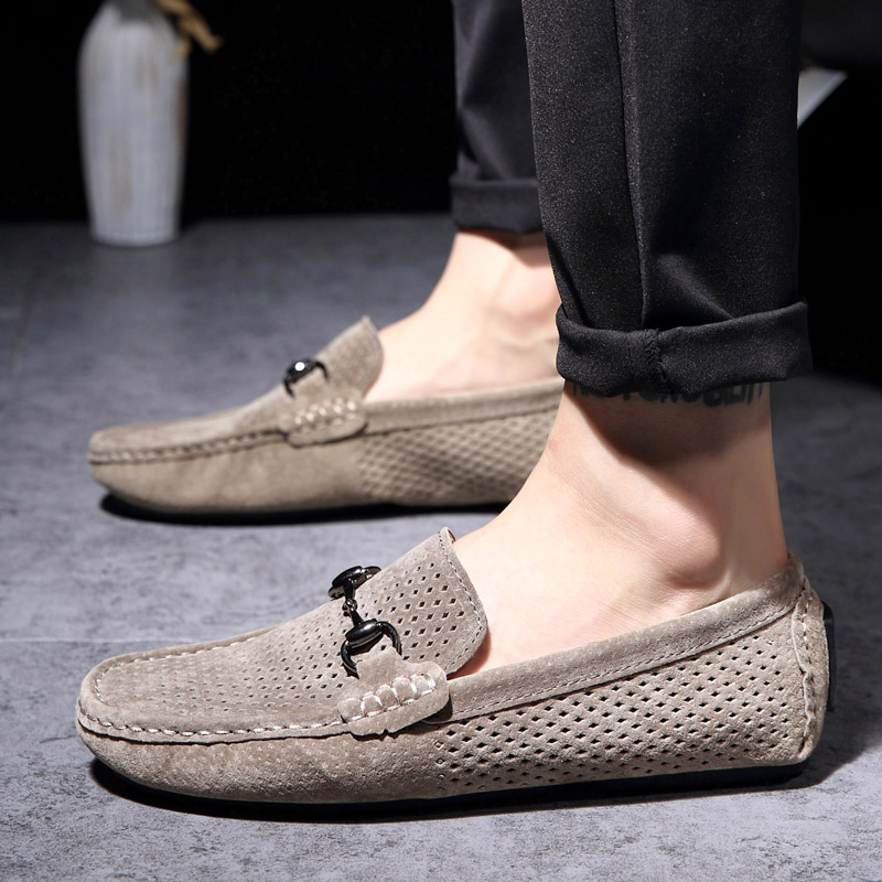 รองเท้าโลฟเฟอร์ชาย รองเท้าผู้ชาย รองเท้าแฟชั่นชาย รองเท้าหนังผู้ชาย Men Loafer Slip-On Shoes