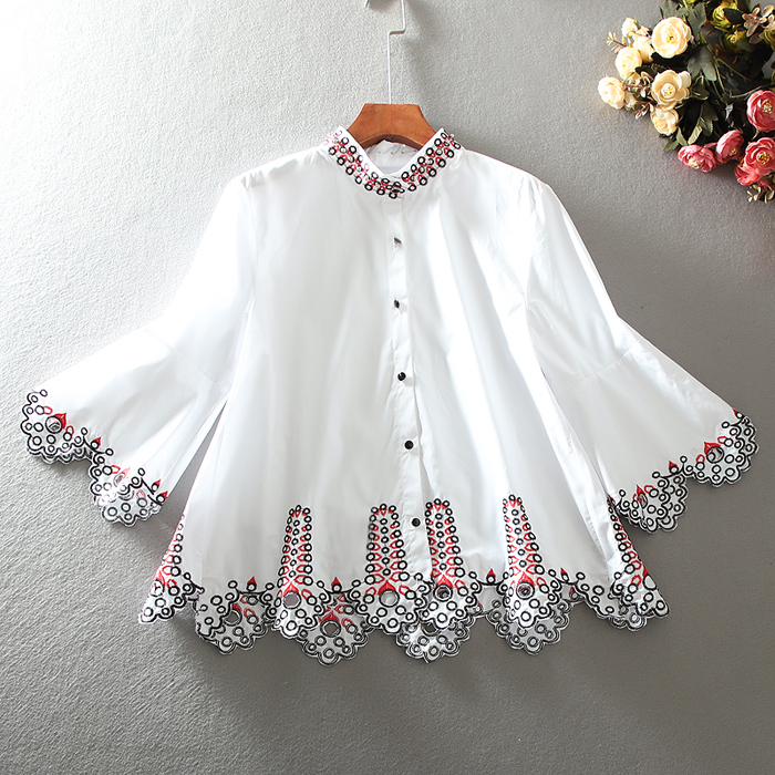 เสื้อผ้าฝ้าย เสื้อผ้าลินิน เสื้อฟรีไซส์ ปักลายสวยๆด้วยด้าย สไตล์VINTAGE มีขนาดไซส์เดียว สำหรับอก 35-40 นิ้ว