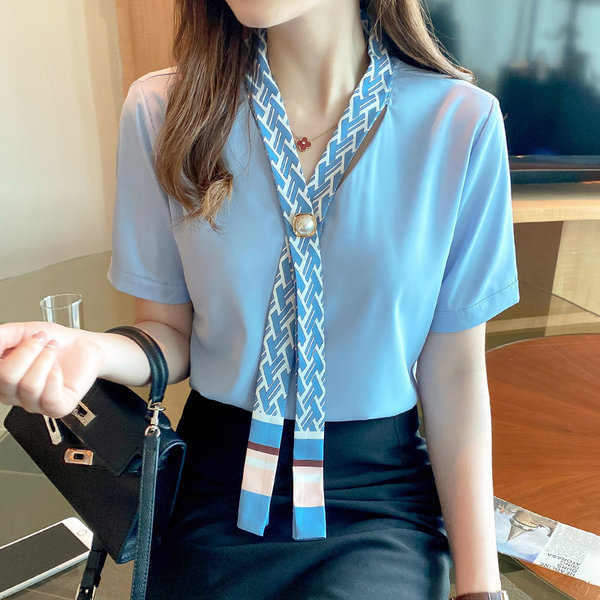 เสื้อชีฟองเกาหลี เสื้อชีฟองสวยๆ