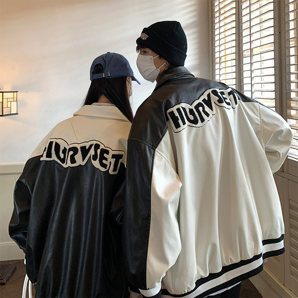 เสื้อแจ็คเก็ตเบสบอล เสื้อคลุม เสื้อแขนยาวสไตล์เกาหลี