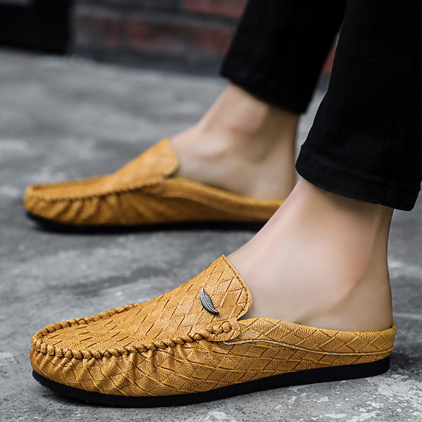 รองเท้าหนังผู้ชาย มีไซส์39-44 รองเท้าโลฟเฟอร์ชาย Slip-On Shoes