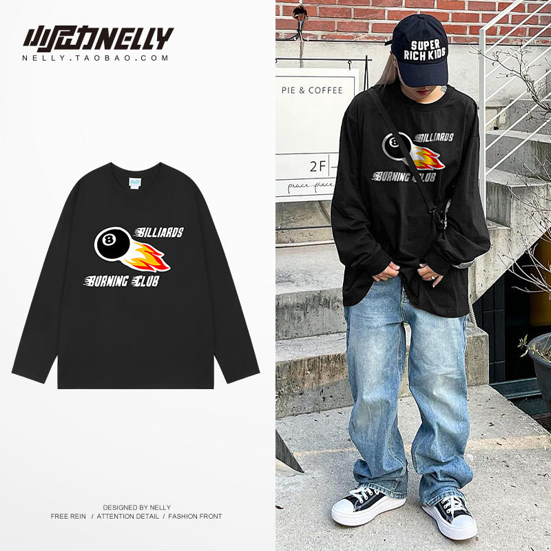 เสื้อยืดคอกลม ผู้ชาย เสื้อยืดผู้ชายเกาหลี เสื้อยืดเกาหลี แบรนด์ NELLY