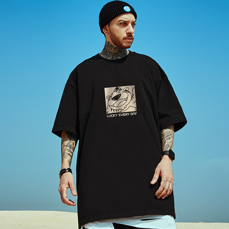 เสื้อยืดผู้ชายอ้วน S-5XL(อกเสื้อ39-51นิ้ว)