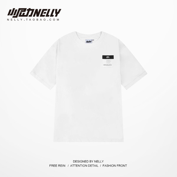เสื้อยืดคอกลม ผู้ชาย เสื้อยืดผู้ชายเกาหลี เสื้อยืดเกาหลี แบรนด์ NELLY