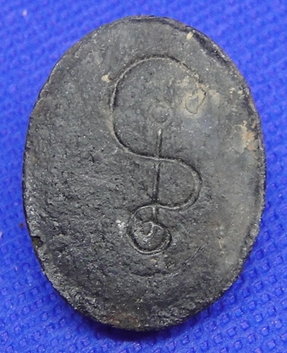 นางกวักเนื้อผงใบลานหลังยันต์