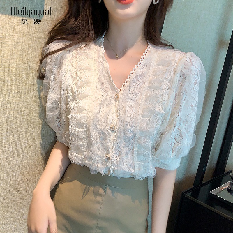 เสื้อเชิ้ตแฟชั่น เสื้อเชิ้ตชีฟอง สำหรับวัยทำงาน