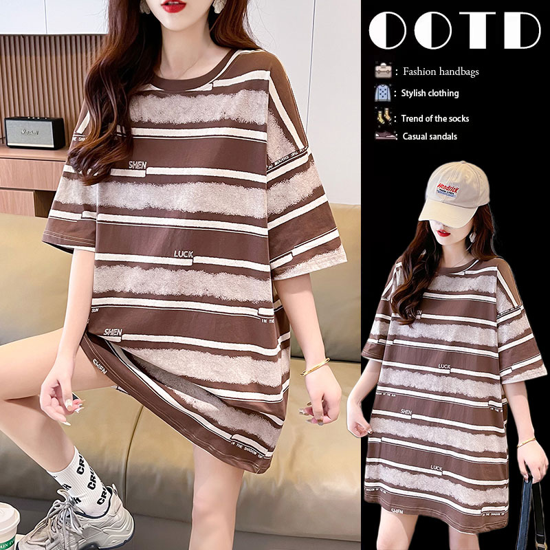 เสื้อยืดคนอ้วนแบบโอเวอร์ไซส์แบบ ulzzang fashion สนใจทักแชท