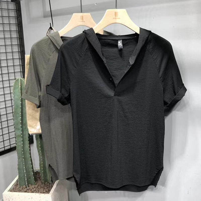 เสื้อยืดผู้ชายอ้วน S-5XL(อกเสื้อ39-51นิ้ว)