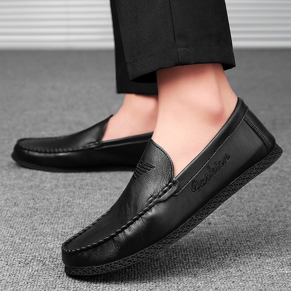 รองเท้าหนังผู้ชาย มีไซส์39-44 รองเท้าโลฟเฟอร์ชาย Slip-On Shoes