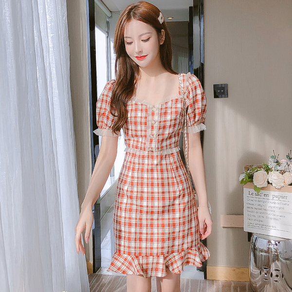 ชุดเดรสวัยรุ่น ผ้าสวย By Meiyi women's clothing