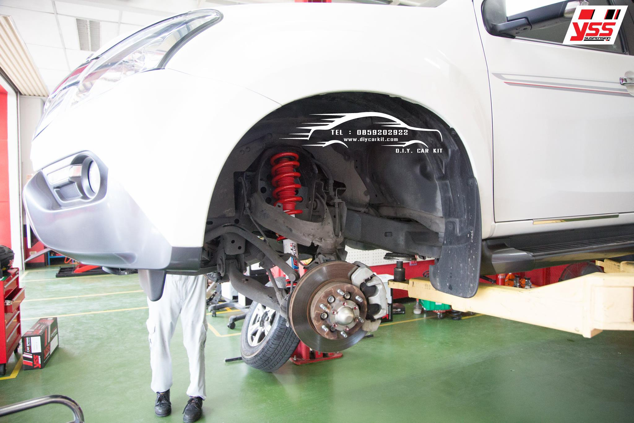 โช้คอัพ สปริงสูงสแตนดาร์ด YSS รุ่น DTG Plus รถ ISUZU MU-X ปี 12-20