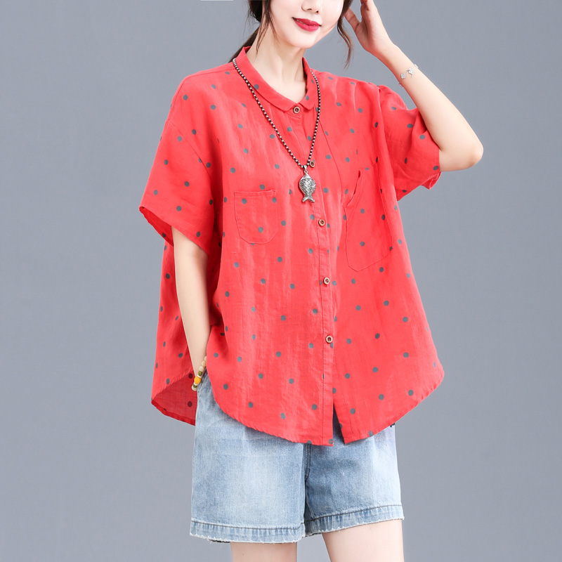 เสื้อลินิน เสื้อผ้าฝ้ายลินิน เสื้อเชิ้ตผ้าลินิน