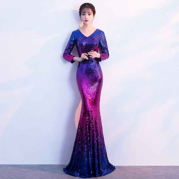 ชุดราตรี ชุดราตรีสวยหรู แบบ ทันสมัย Evening dress