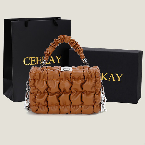 กระเป๋าสะพายข้างเกาหลี กระเป๋าผู้หญิงแบรนด์ CEEKEY