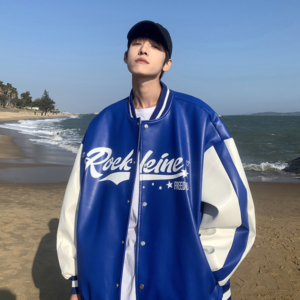 เสื้อแจ็คเก็ตเบสบอล เสื้อคลุม เสื้อแขนยาวสไตล์เกาหลี