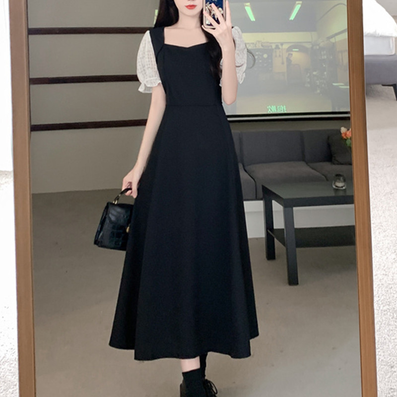 เดรสวัยรุ่น-เดรสคนอ้วนวัยรุ่น L-4XL(อก38-46 นิ้ว)