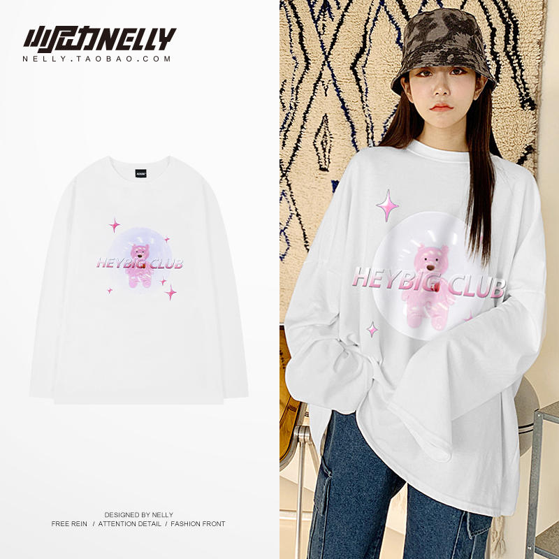 เสื้อยืดคอกลม ผู้ชาย เสื้อยืดผู้ชายเกาหลี เสื้อยืดเกาหลี แบรนด์ NELLY
